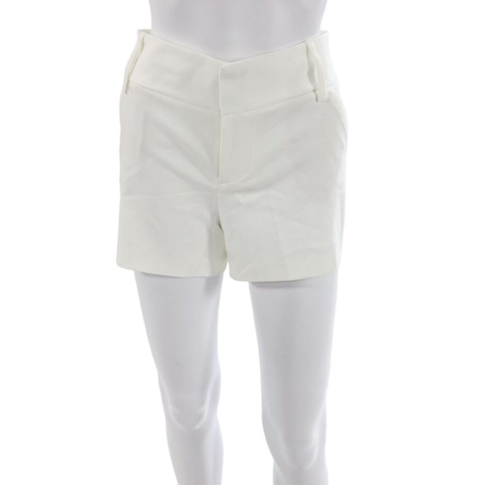 Alice + Olivia Unisex White Shorts Size 8